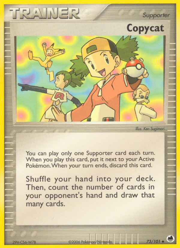Copycat (73/101) [EX: Dragon Frontiers] Pokémon