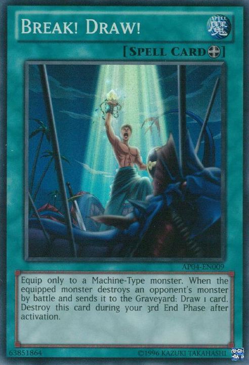 Break! Draw! [AP04-EN009] Super Rare Yu-Gi-Oh!