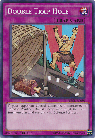 Double Trap Hole [SECE-EN080] Common Yu-Gi-Oh!
