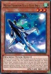 Mecha Phantom Beast Blue Impala [MAGO-EN064] Rare Yu-Gi-Oh!