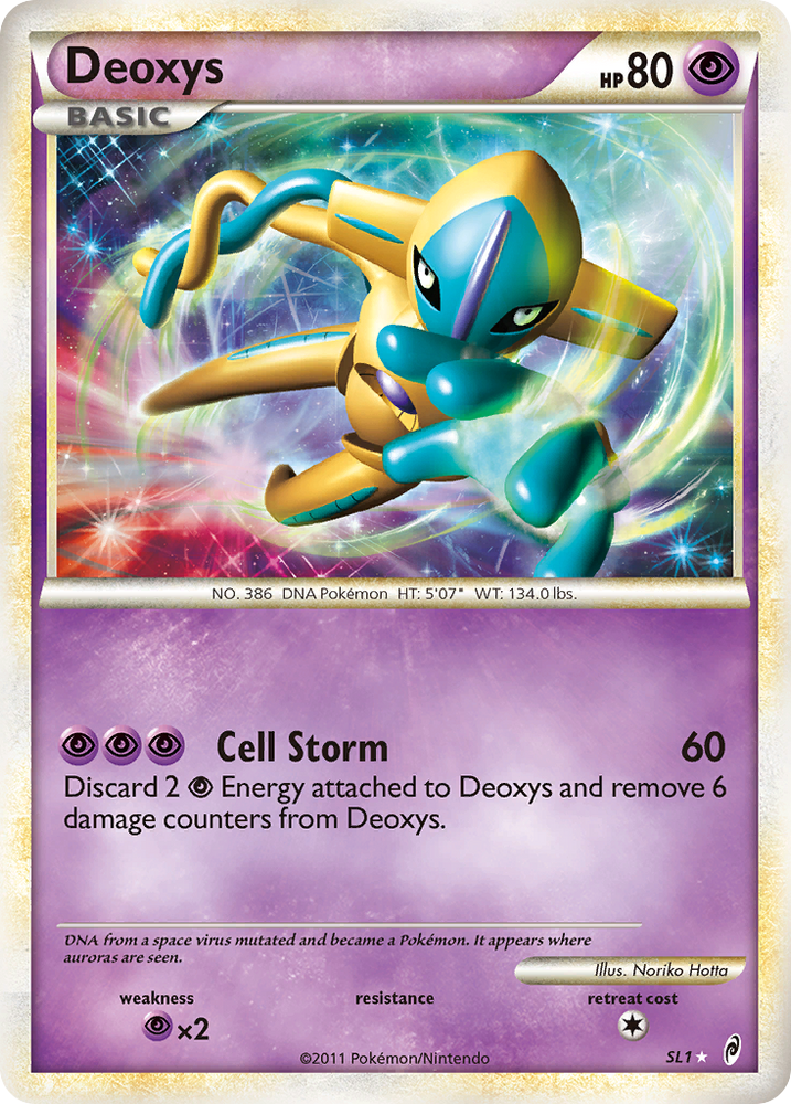 Deoxys (SL1) [HeartGold & SoulSilver: Call of Legends] Pokémon