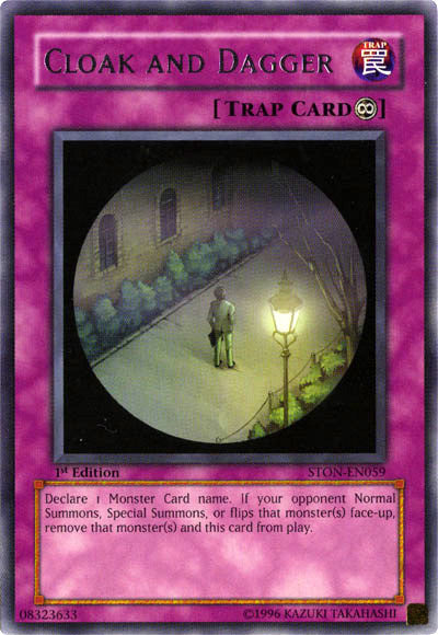 Cloak and Dagger [STON-EN059] Rare Yu-Gi-Oh!