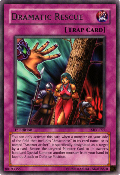Dramatic Rescue [MFC-097] Rare Yu-Gi-Oh!