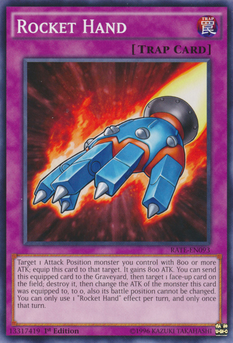 Rocket Hand [RATE-EN093] Common Yu-Gi-Oh!