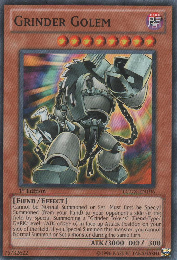 Grinder Golem [LCGX-EN196] Common Yu-Gi-Oh!