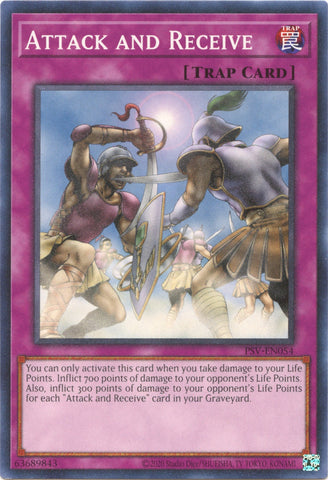 Attack and Receive (25th Anniversary) [PSV-EN054] Common Yu-Gi-Oh!