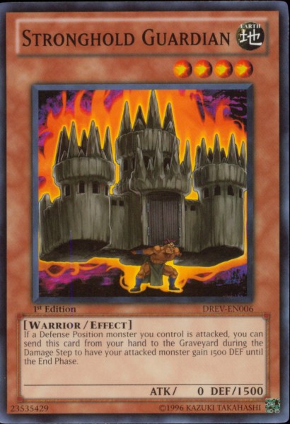 Stronghold Guardian [DREV-EN006] Common Yu-Gi-Oh!