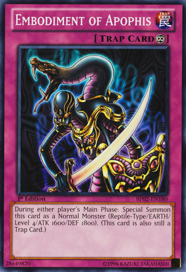 Embodiment of Apophis [BP02-EN180] Mosaic Rare Yu-Gi-Oh!