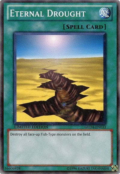 Eternal Drought [GLD4-EN033] Common Yu-Gi-Oh!