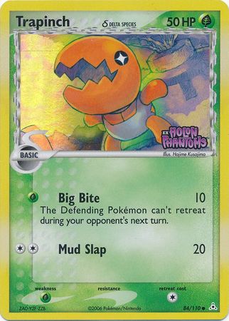 Trapinch (84/110) (Delta Species) (Stamped) [EX: Holon Phantoms] Pokémon
