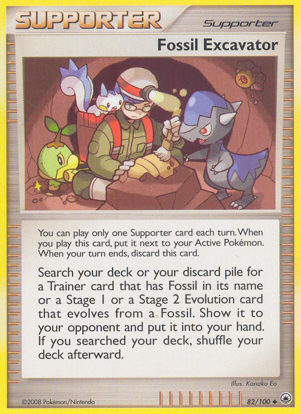 Fossil Excavator (82/100) [Diamond & Pearl: Majestic Dawn] Pokémon