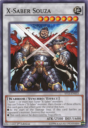 X-Saber Souza [SP15-EN033] Common Yu-Gi-Oh!