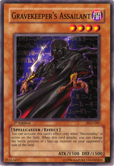 Gravekeeper's Assailant [PGD-067] Common Yu-Gi-Oh!