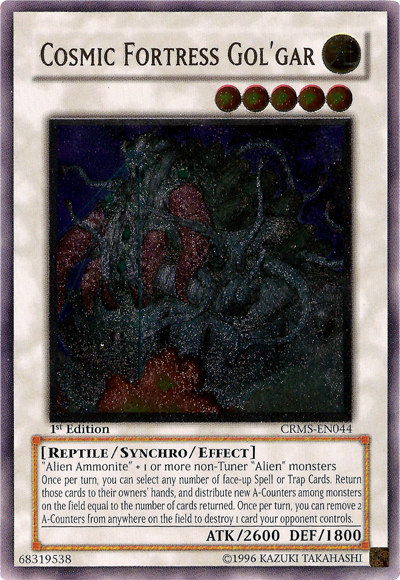 Cosmic Fortress Gol'Gar [CRMS-EN044] Ultimate Rare Yu-Gi-Oh!