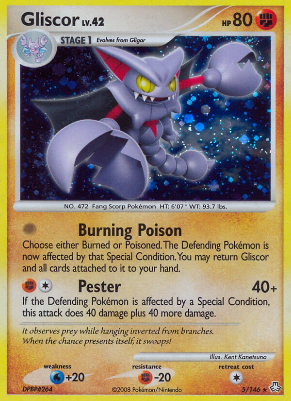 Gliscor (5/146) (Theme Deck Exclusive) [Diamond & Pearl: Legends Awakened] Pokémon