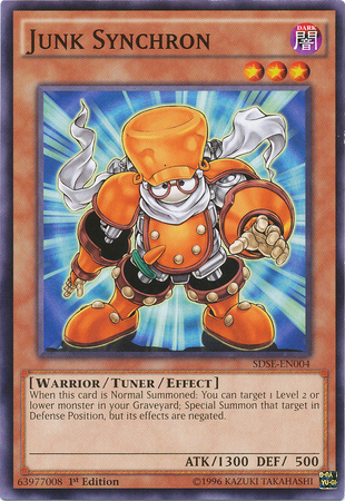 Junk Synchron [SDSE-EN004] Common Yu-Gi-Oh!