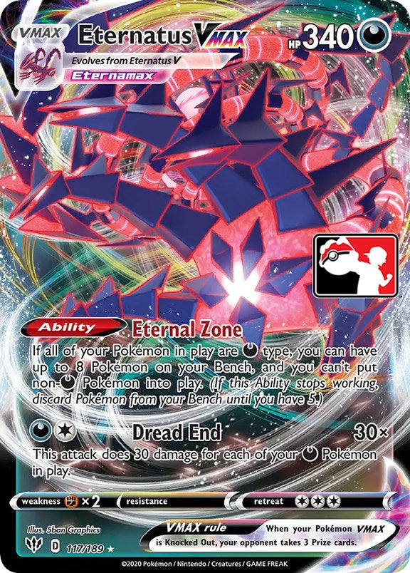 Eternatus VMAX (117/189) [Prize Pack Series One] Pokémon