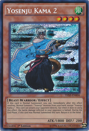 Yosenju Kama 2 [THSF-EN004] Secret Rare Yu-Gi-Oh!