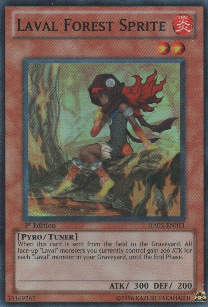 Laval Forest Sprite [HA05-EN011] Super Rare Yu-Gi-Oh!