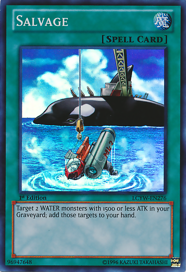Salvage [LCYW-EN276] Super Rare Yu-Gi-Oh!