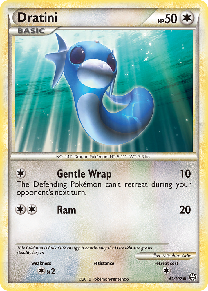 Dratini (62/102) [HeartGold & SoulSilver: Triumphant] Pokémon