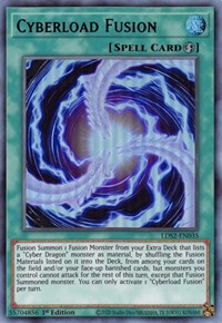 Cyberload Fusion (Purple) [LDS2-EN035] Ultra Rare Yu-Gi-Oh!