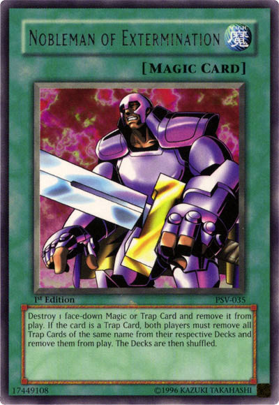 Nobleman of Extermination [PSV-035] Rare Yu-Gi-Oh!