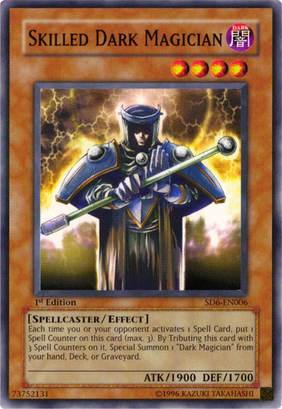Skilled Dark Magician [SD6-EN006] Common Yu-Gi-Oh!