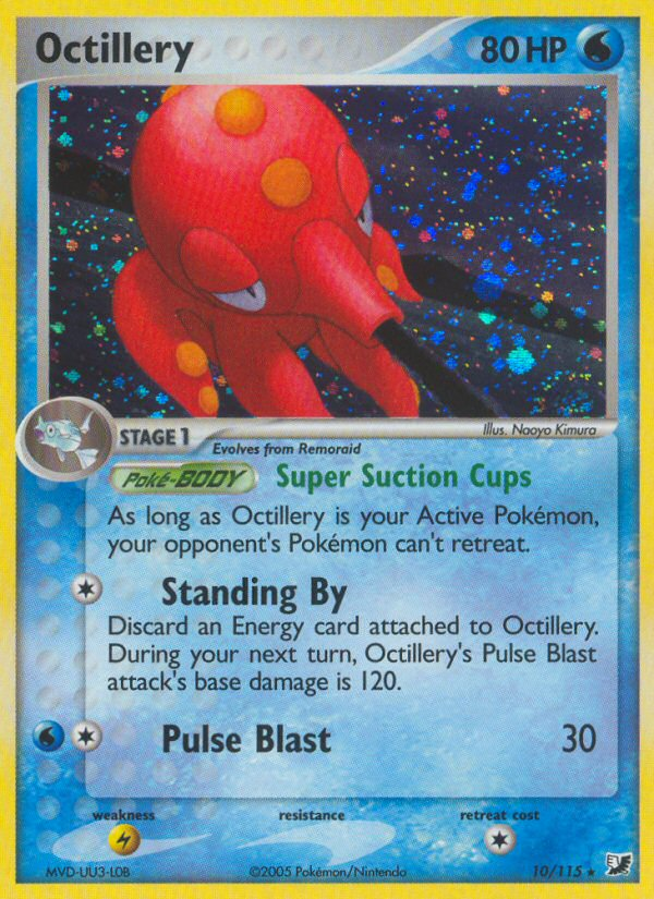 Octillery (10/115) [EX: Unseen Forces] Pokémon