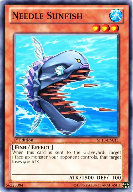 Needle Sunfish [SP13-EN011] Common Yu-Gi-Oh!