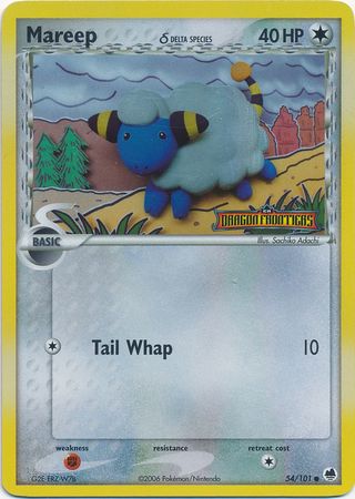 Mareep (54/101) (Delta Species) (Stamped) [EX: Dragon Frontiers] Pokémon