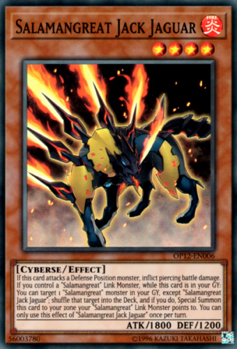 Salamangreat Jack Jaguar [OP12-EN006] Super Rare Yu-Gi-Oh!
