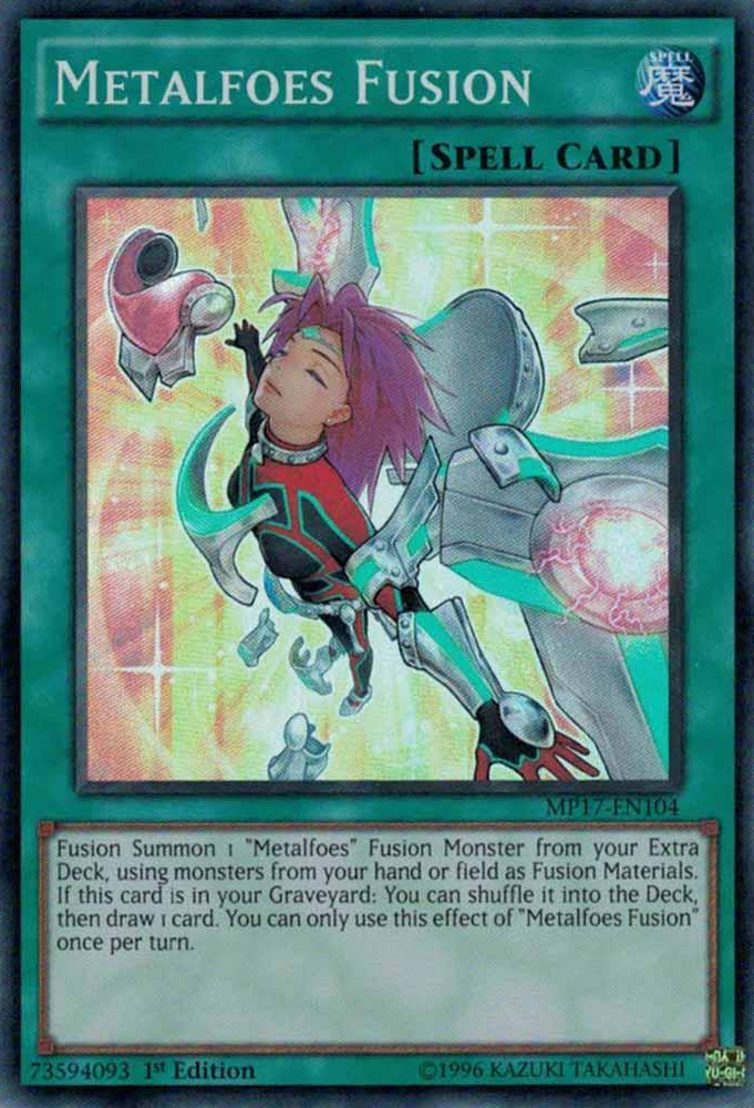 Metalfoes Fusion [MP17-EN104] Super Rare Yu-Gi-Oh!