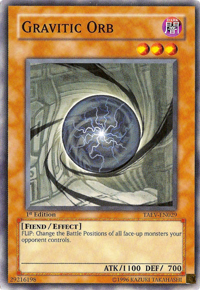 Gravitic Orb [TAEV-EN029] Common Yu-Gi-Oh!