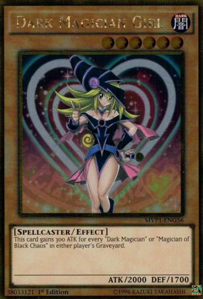 Dark Magician Girl [MVP1-ENG56] Gold Rare Yu-Gi-Oh!