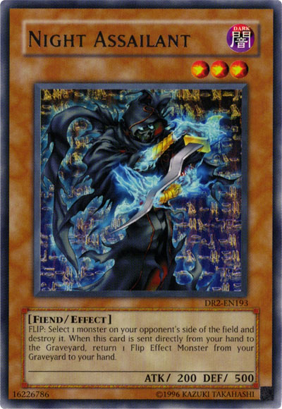 Night Assailant [DR2-EN193] Rare Yu-Gi-Oh!