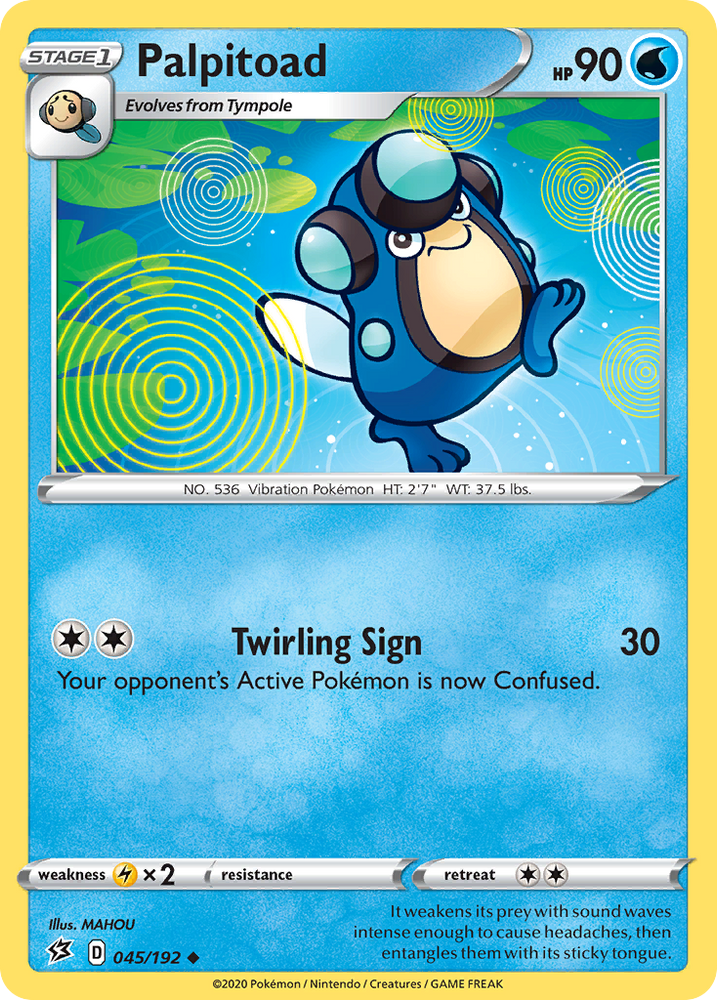 Palpitoad (045/192) [Sword & Shield: Rebel Clash] Pokémon