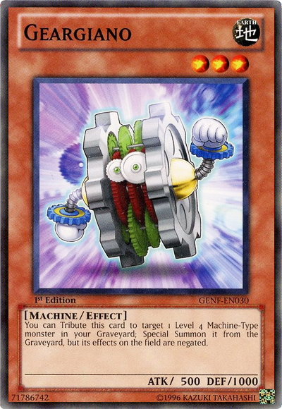 Geargiano [GENF-EN030] Common Yu-Gi-Oh!