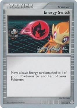 Energy Switch (107/130) (Rambolt - Jeremy Scharff-Kim) [World Championships 2007] Pokémon