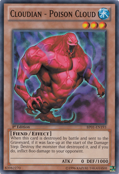 Cloudian - Poison Cloud [BP01-EN193] Common Yu-Gi-Oh!