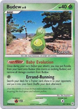 Budew (43/130) (Flyvees - Jun Hasebe) [World Championships 2007] Pokémon