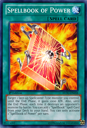 Spellbook of Power [REDU-EN058] Common Yu-Gi-Oh!