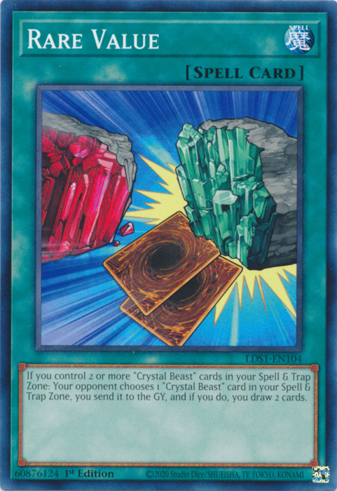 Rare Value [LDS1-EN104] Common Yu-Gi-Oh!