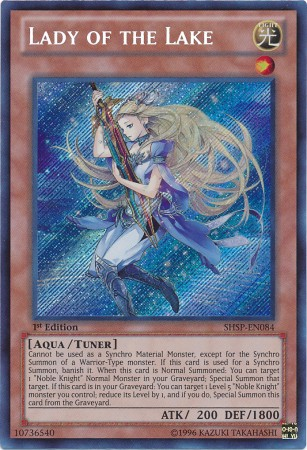 Lady of the Lake [SHSP-EN084] Secret Rare Yu-Gi-Oh!