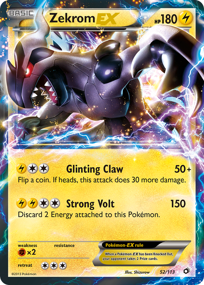 Zekrom EX (52/113) [Black & White: Legendary Treasures] Pokémon