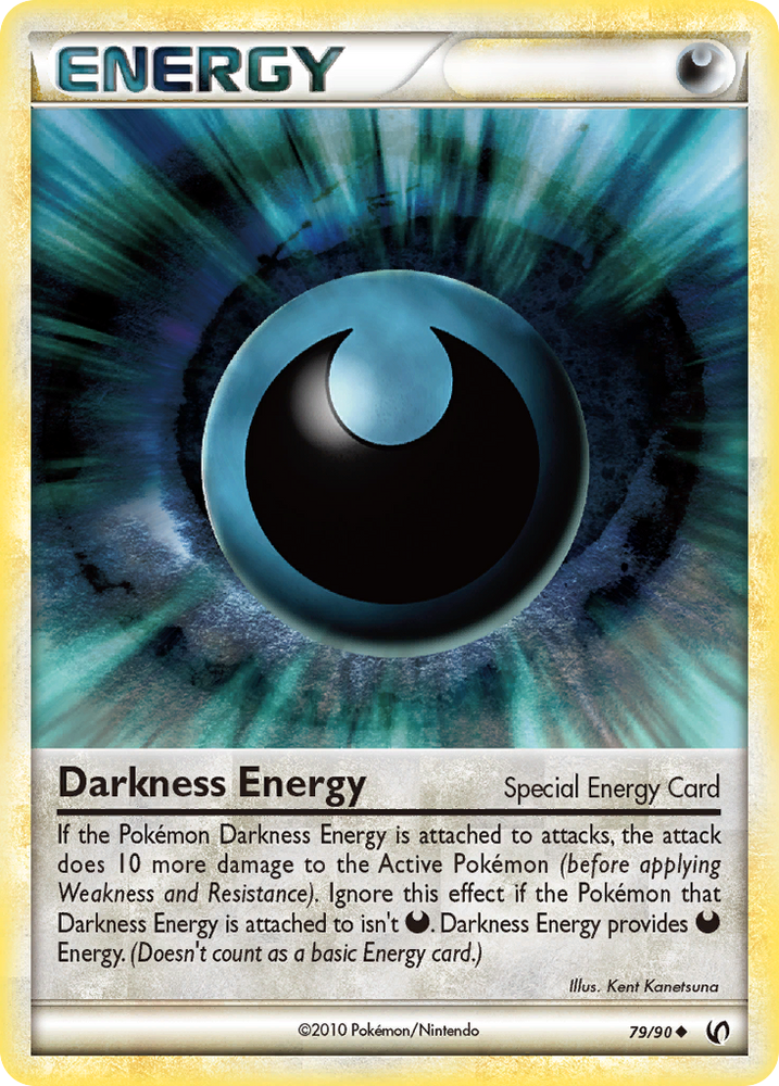 Darkness Energy (79/90) [HeartGold & SoulSilver: Undaunted] Pokémon