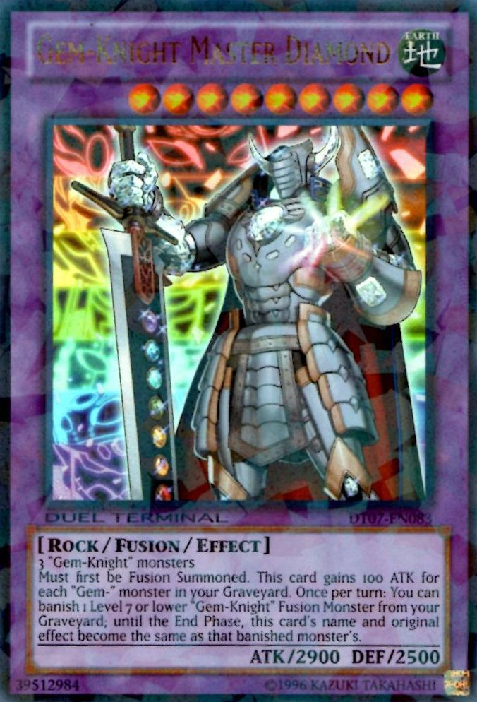 Gem-Knight Master Diamond [DT07-EN083] Ultra Rare Yu-Gi-Oh!