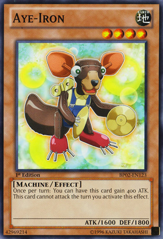 Aye-Iron [BP02-EN123] Mosaic Rare Yu-Gi-Oh!