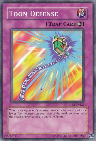 Toon Defense [DB2-EN122] Common Yu-Gi-Oh!