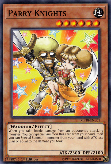 Parry Knights [MP18-EN061] Short Print Yu-Gi-Oh!